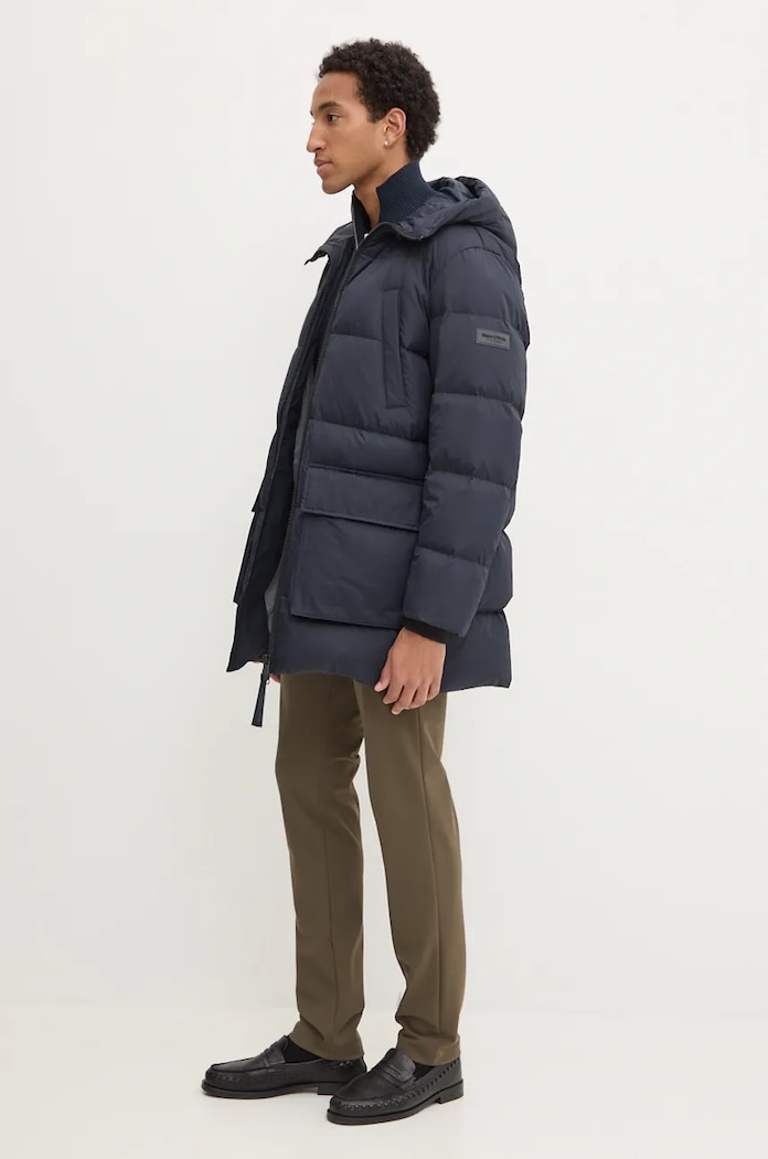 Marc O'Polo kurtka 429096070270 granatowy AW24