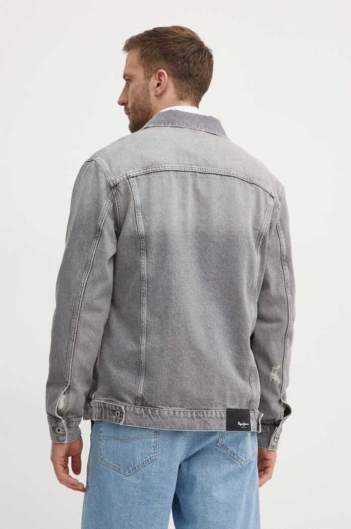Oblečení Džínová bunda Pepe Jeans RELAXED JACKET PM402972UI3 šedá