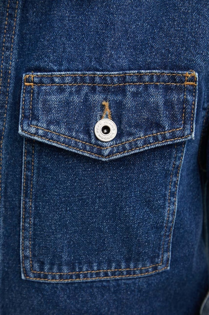 Pepe Jeans kurtka jeansowa WORKER PM403003HW5 granatowy