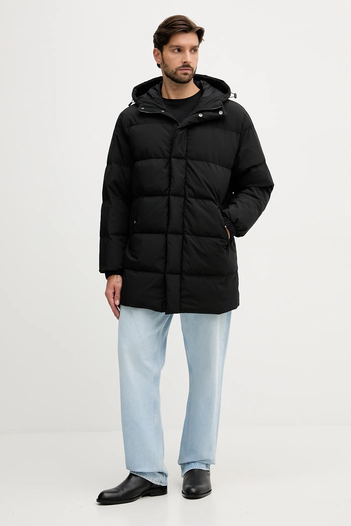 United Colors of Benetton Kurtka puchowa 2JF8UN05D czarny AW25