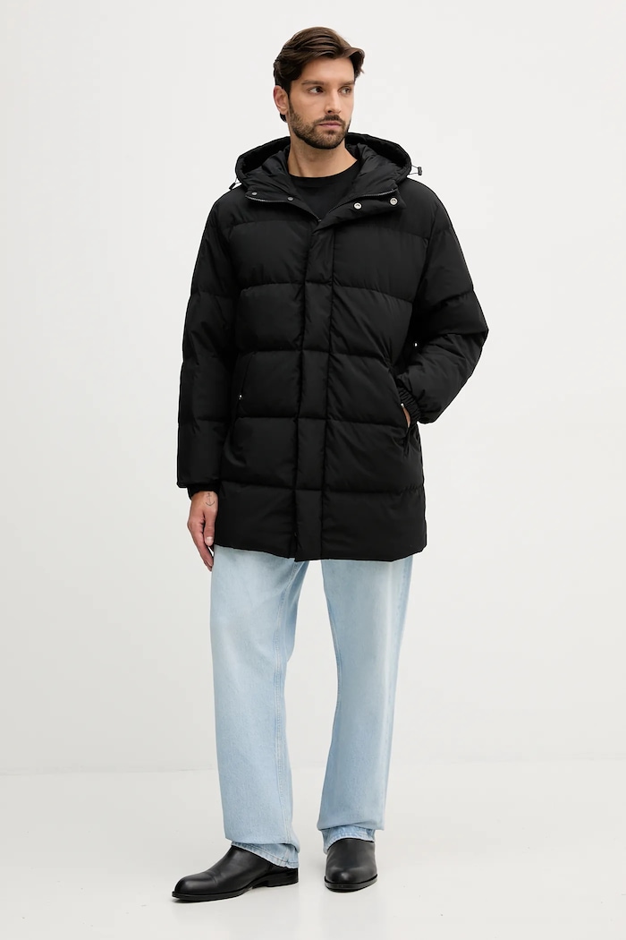 United Colors of Benetton Kurtka puchowa 2JF8UN05D czarny AW25