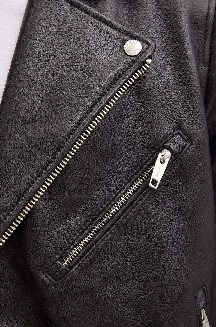 Kožený křivák The Kooples HCUI29007K černá