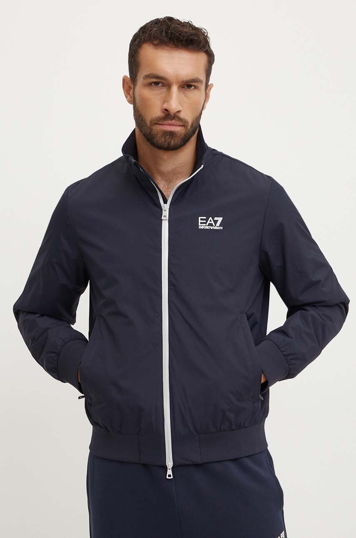 EA7 Emporio Armani geaca cu captuseala bleumarin PNFZZ.8NPB20.0562