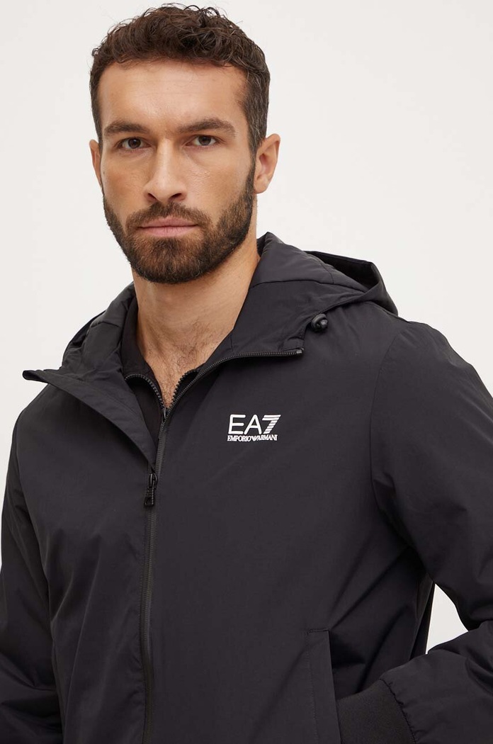 EA7 Emporio Armani kurtka czarny PNFZZ.8NPB21.1200