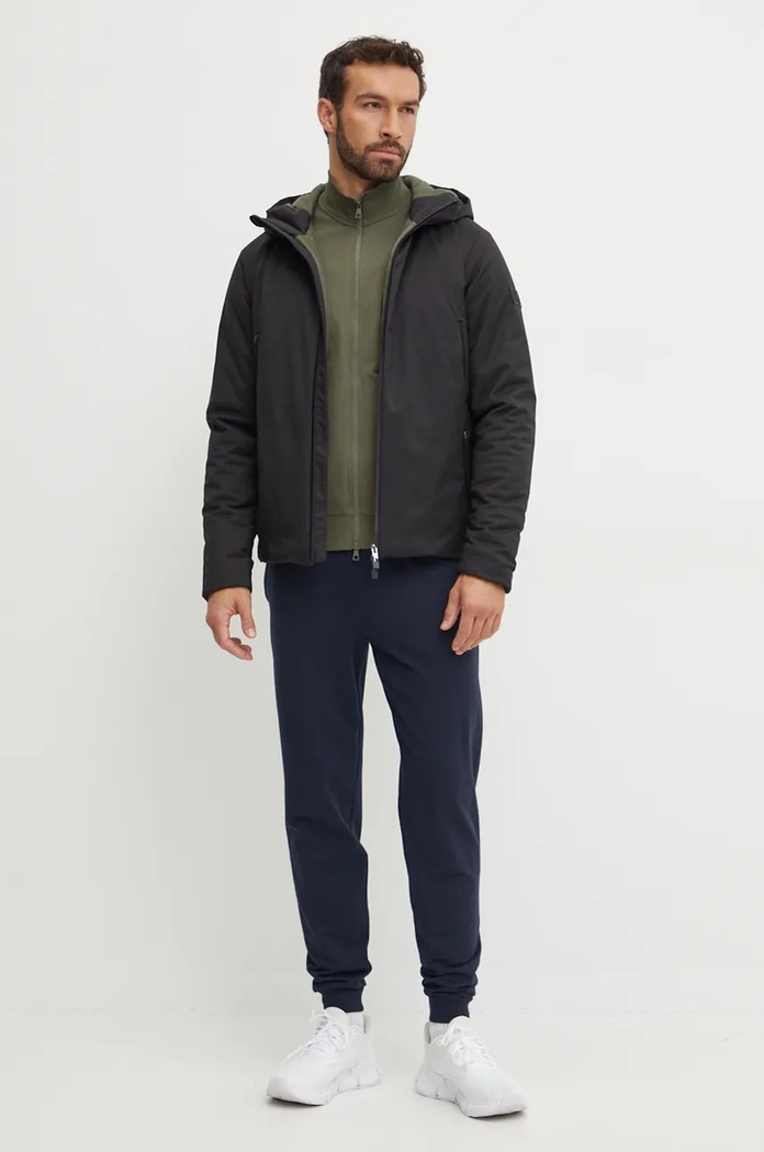 Bunda EA7 Emporio Armani PNEDZ.6DPB18.1200 černá AW24
