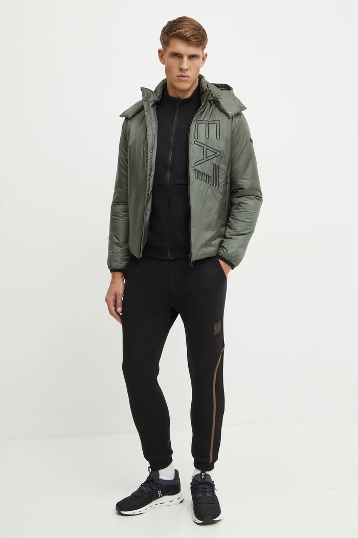 Яке EA7 Emporio Armani PNGAZ.6DPB22.1846 зелен AW24