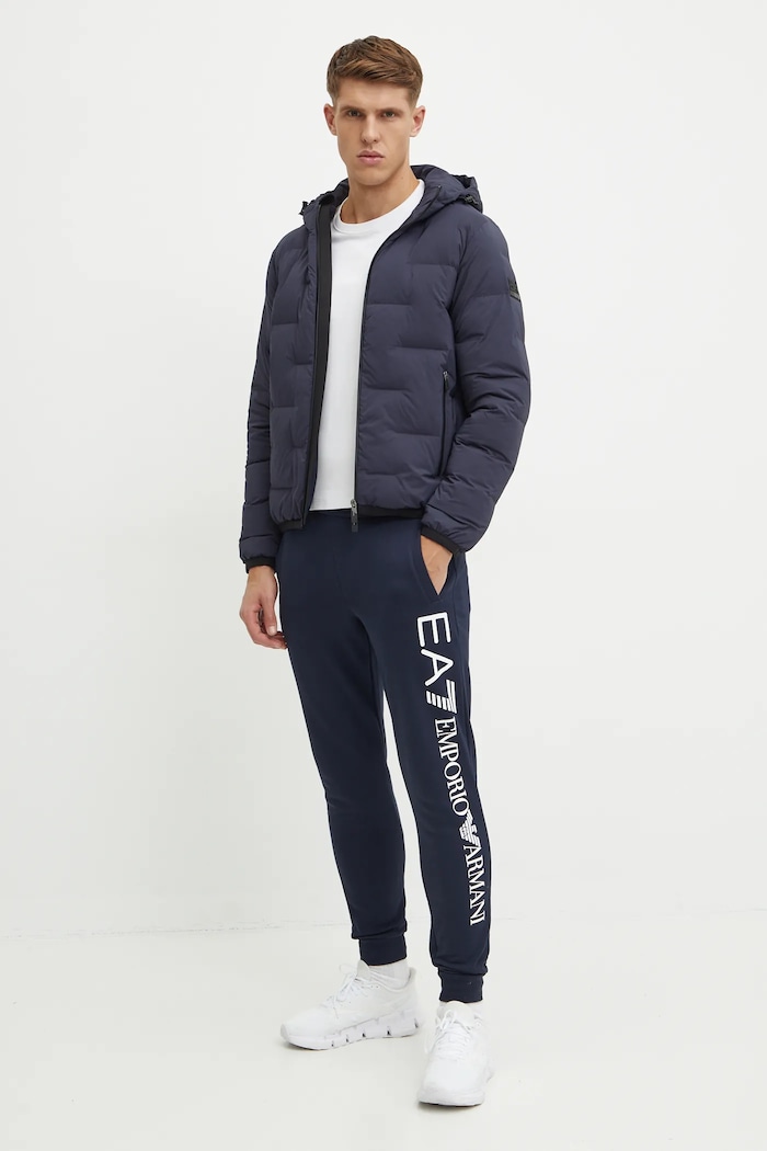 EA7 Emporio Armani geaca PNHHZ.6DPB64.1562 bleumarin AW24