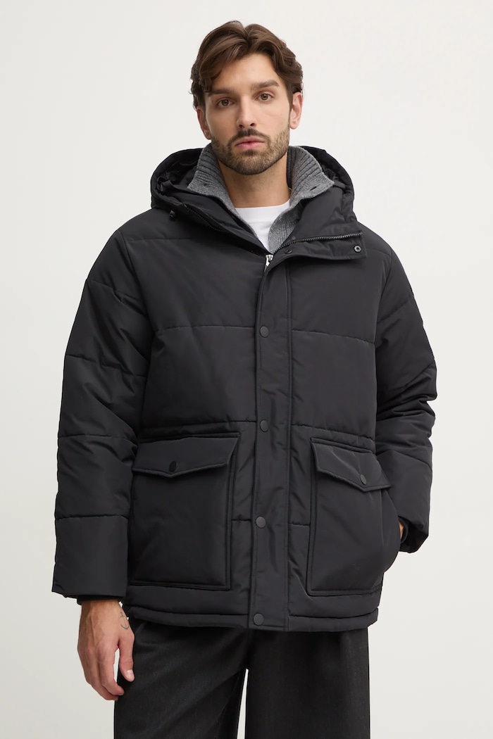 Bunda EA7 Emporio Armani s podšívkou černá PN8AZ.6DPB65.1200