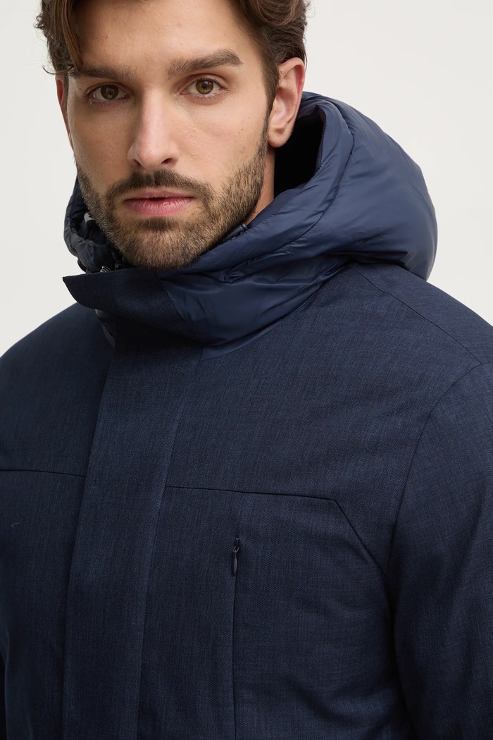 United Colors of Benetton giacca blu navy 28YSUN05Q
