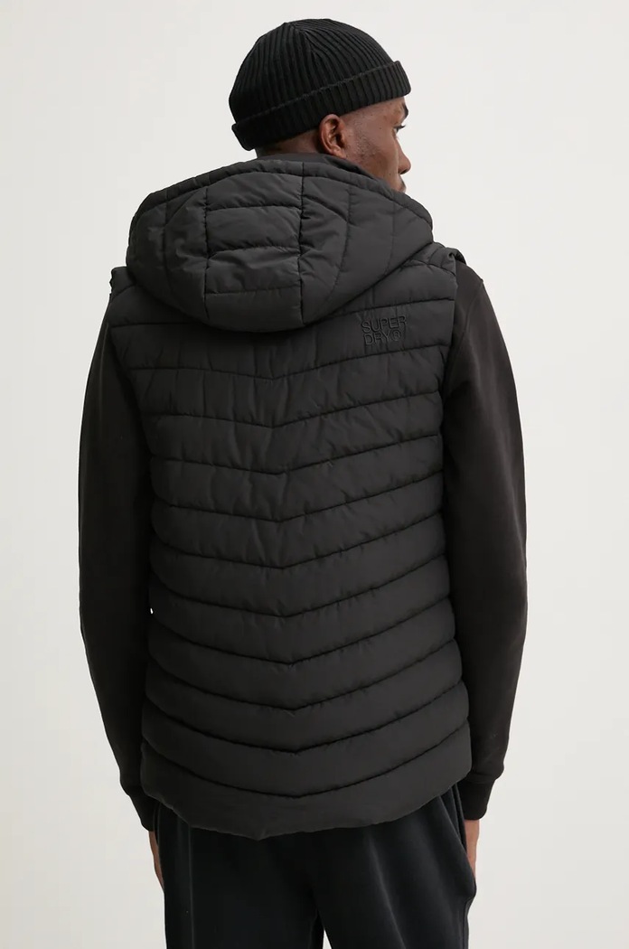 Odzież Superdry bezrękawnik M5011896A.02A czarny