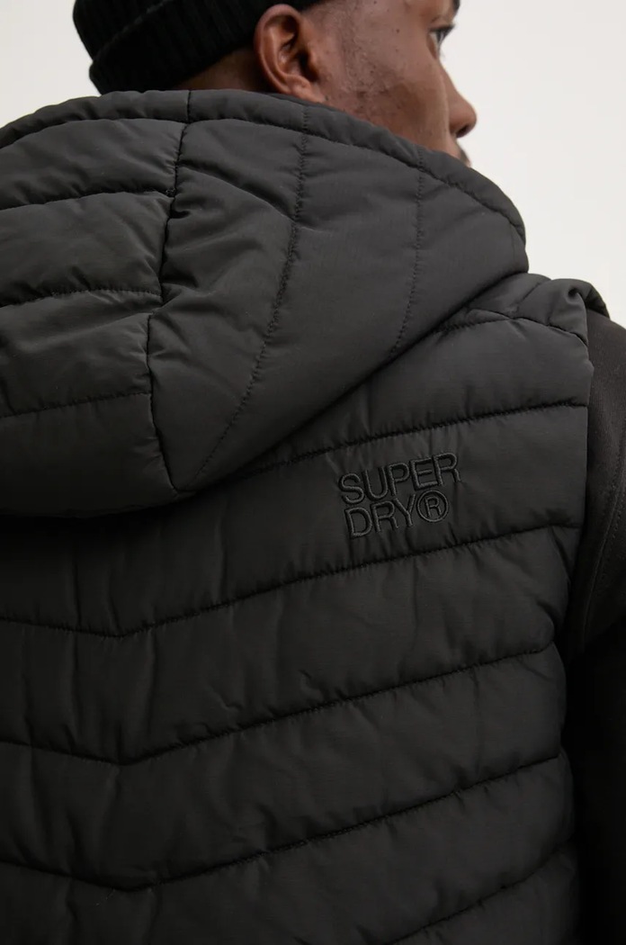 Superdry bezrękawnik M5011896A.02A czarny