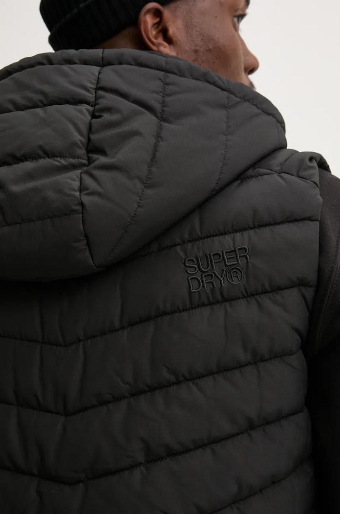Superdry bezrękawnik M5011896A.02A czarny