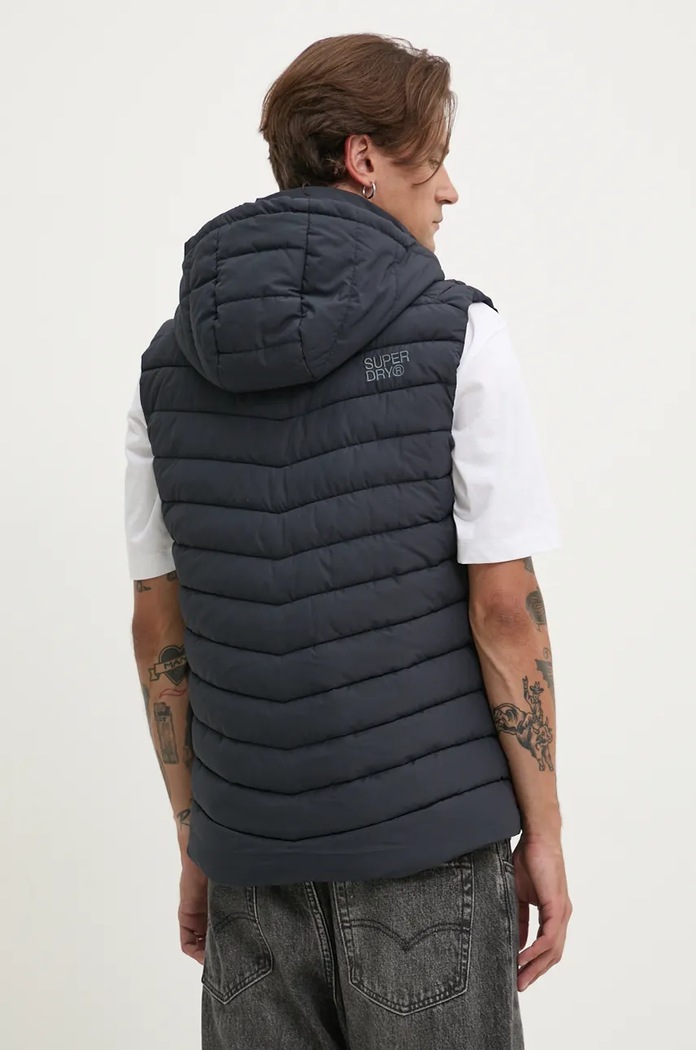 Oblečení Vesta Superdry M5011896A.98T námořnická modř