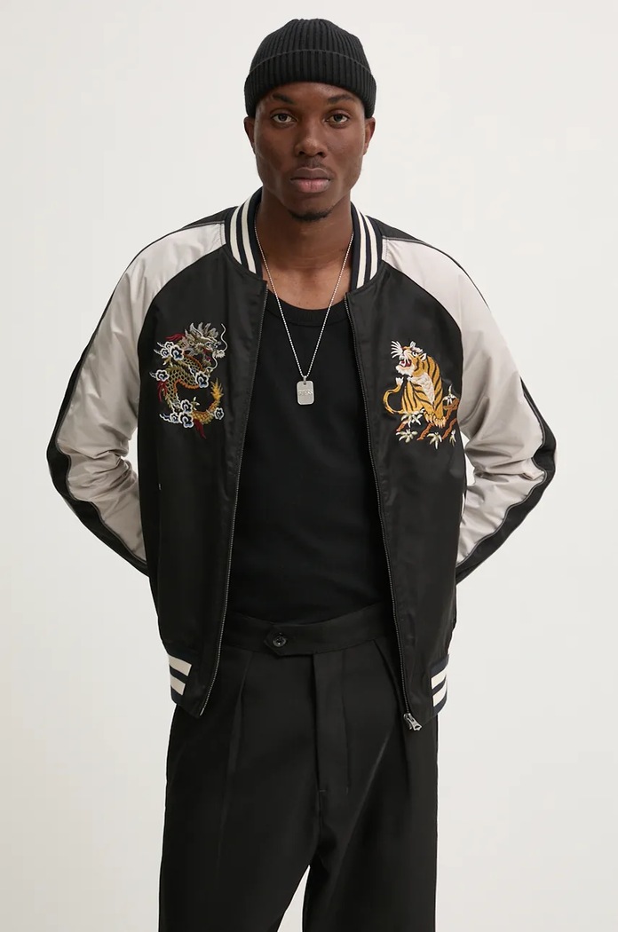 Bomber bunda Superdry nezateplené černá M5011944A.9KK
