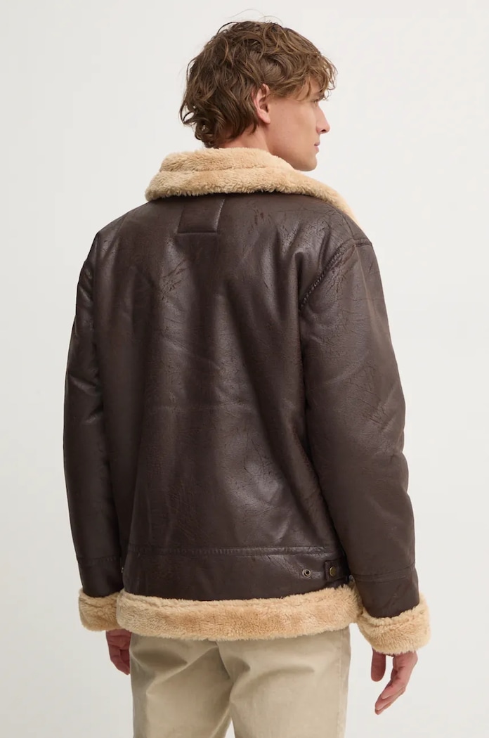 Дрехи Яке Alpha Industries B3 FL 143106 кафяв