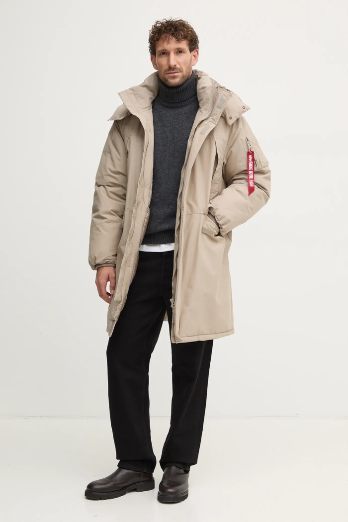 Bunda Alpha Industries 148124 béžová AW25