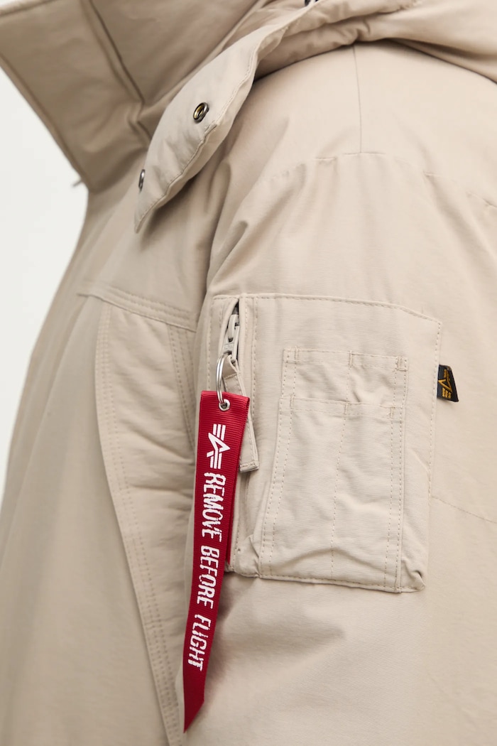 Bunda Alpha Industries béžová 148124