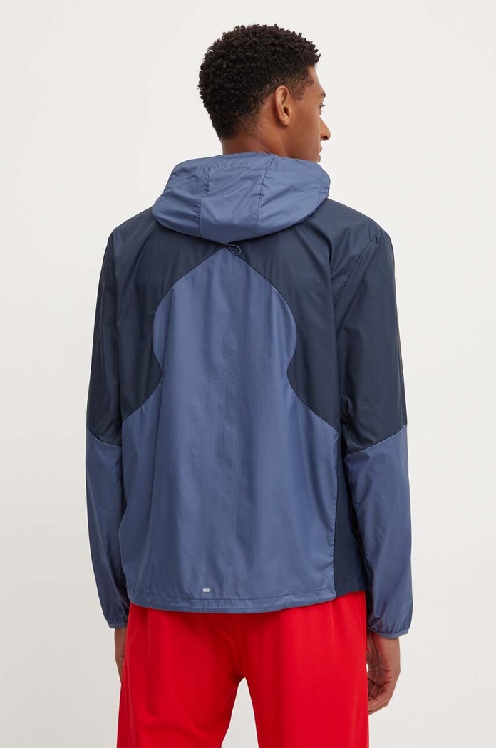 Îmbrăcăminte adidas Performance jachetă de alergare Own The Run Base IV7670 albastru