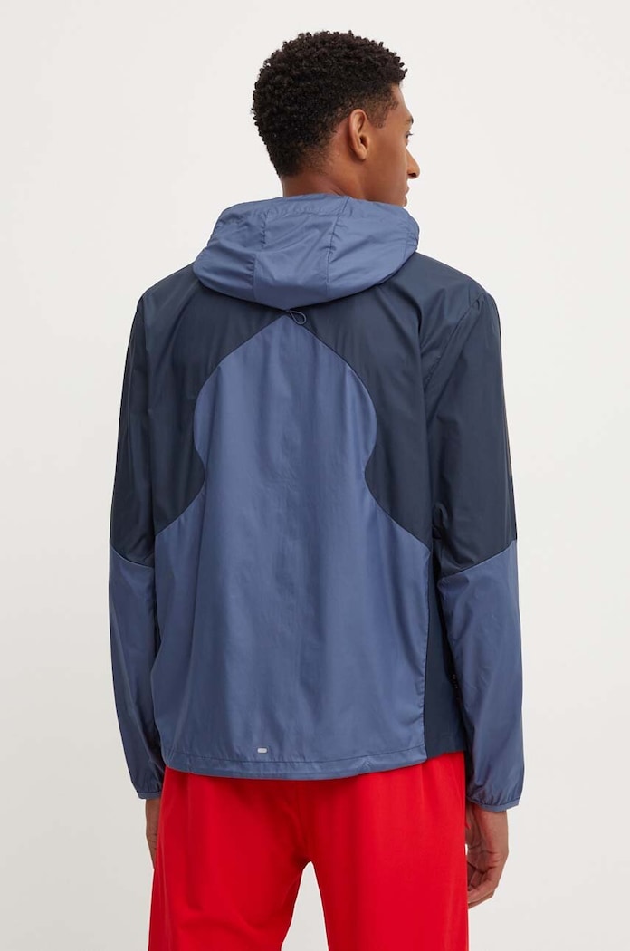 Îmbrăcăminte adidas Performance jachetă de alergare Own The Run Base IV7670 albastru