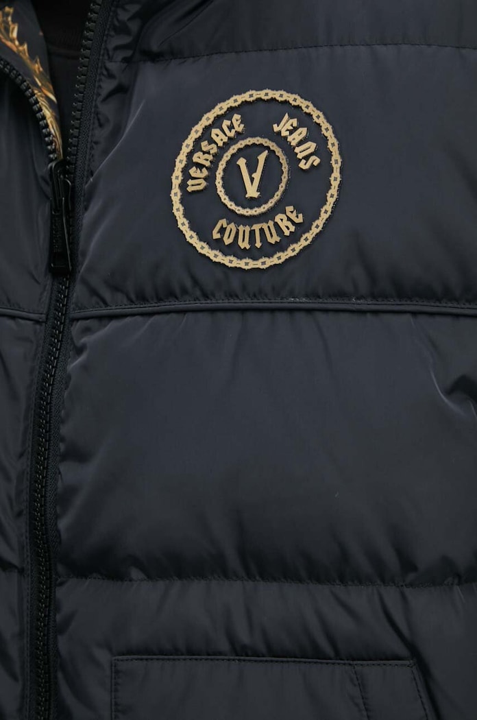 Obojstranná páperová vesta Versace Jeans Couture 77GAPD22.CQD54