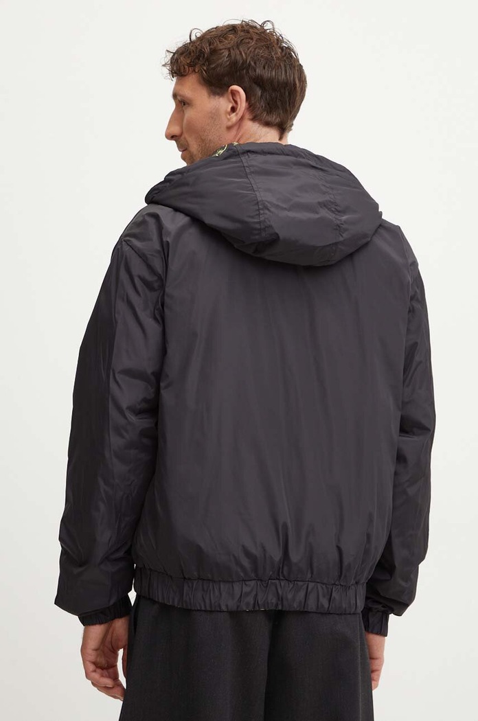 Versace Jeans Couture geaca de puf cu doua fete 77GAUD17.CQD56 negru
