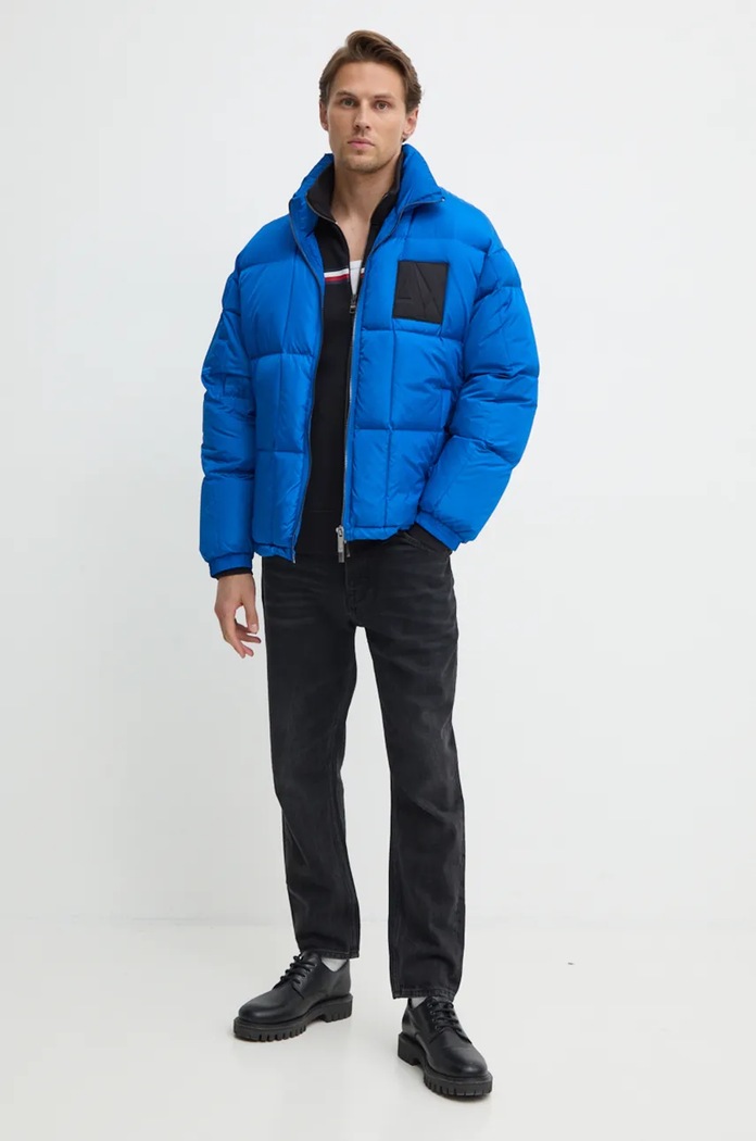 Пуховая куртка Armani Exchange 6DZB21.ZN4XZ голубой NC24