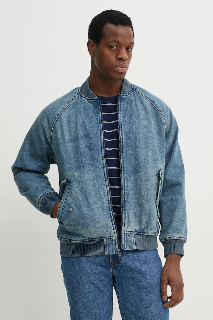 Levi's geaca bomber albastru A4418