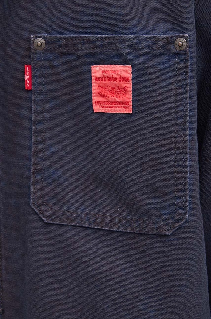Levi's kurtka bawełniana A4820 granatowy