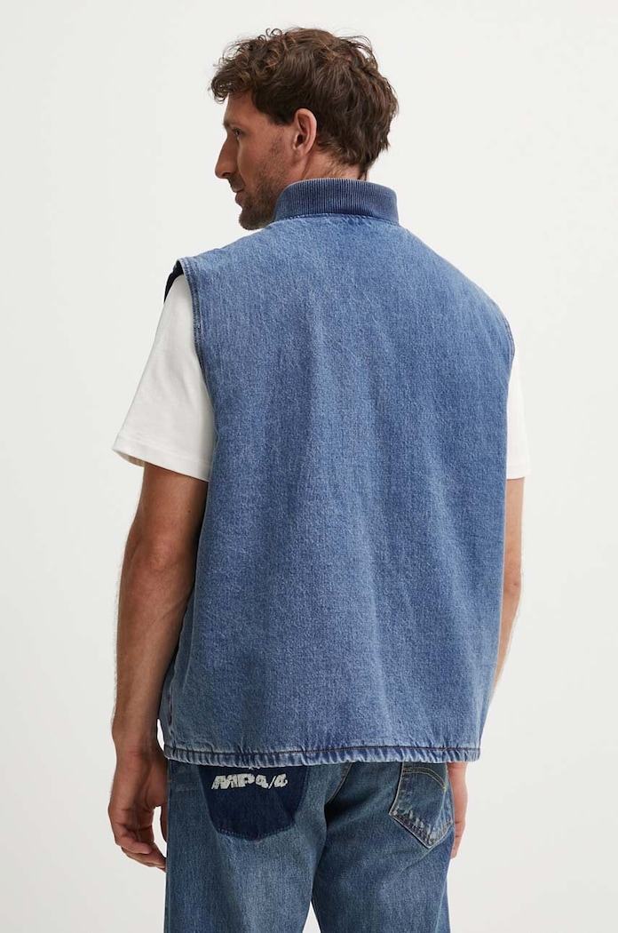 Oblečení Bavlněná vesta Levi's A8580 modrá