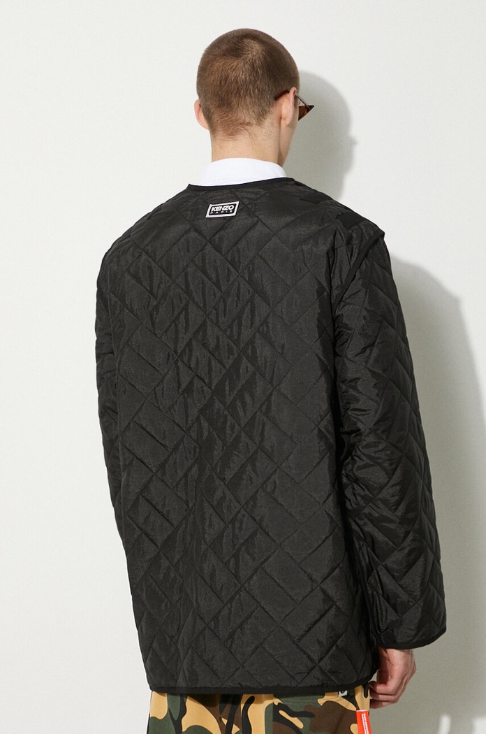 Oblečení Bunda Kenzo Weave Liner FE65OU3089DW.99 černá
