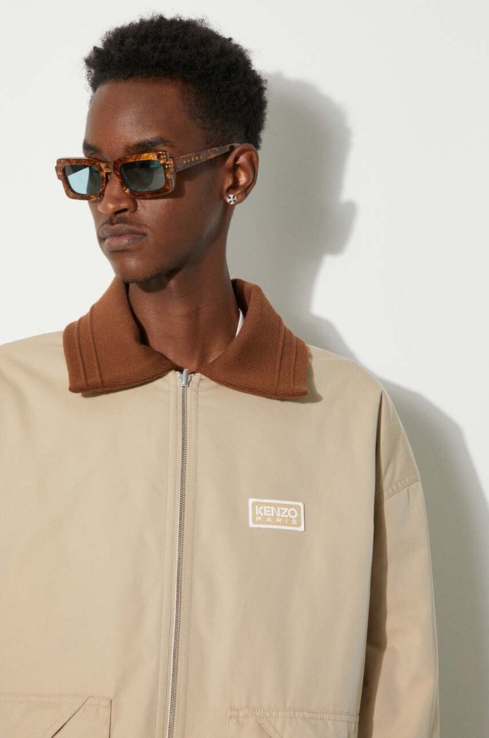 Oboustranná bunda Kenzo Reversible Elevated Coach Jacket FE65BL0639OI.11