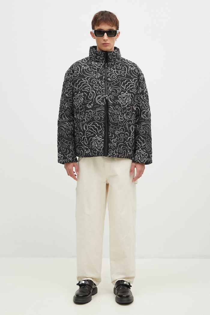 Kenzo kurtka Star Tiger Down Jacket FE65OU1439NN.99