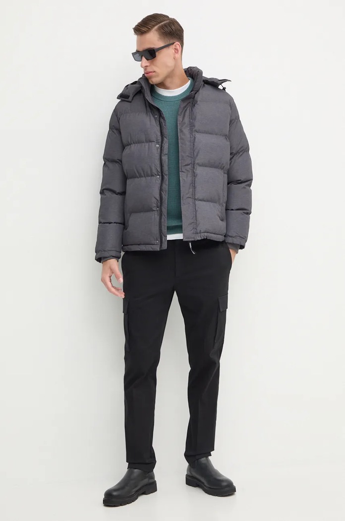 Pepe Jeans kurtka TOBIAS PM403031 szary AW24