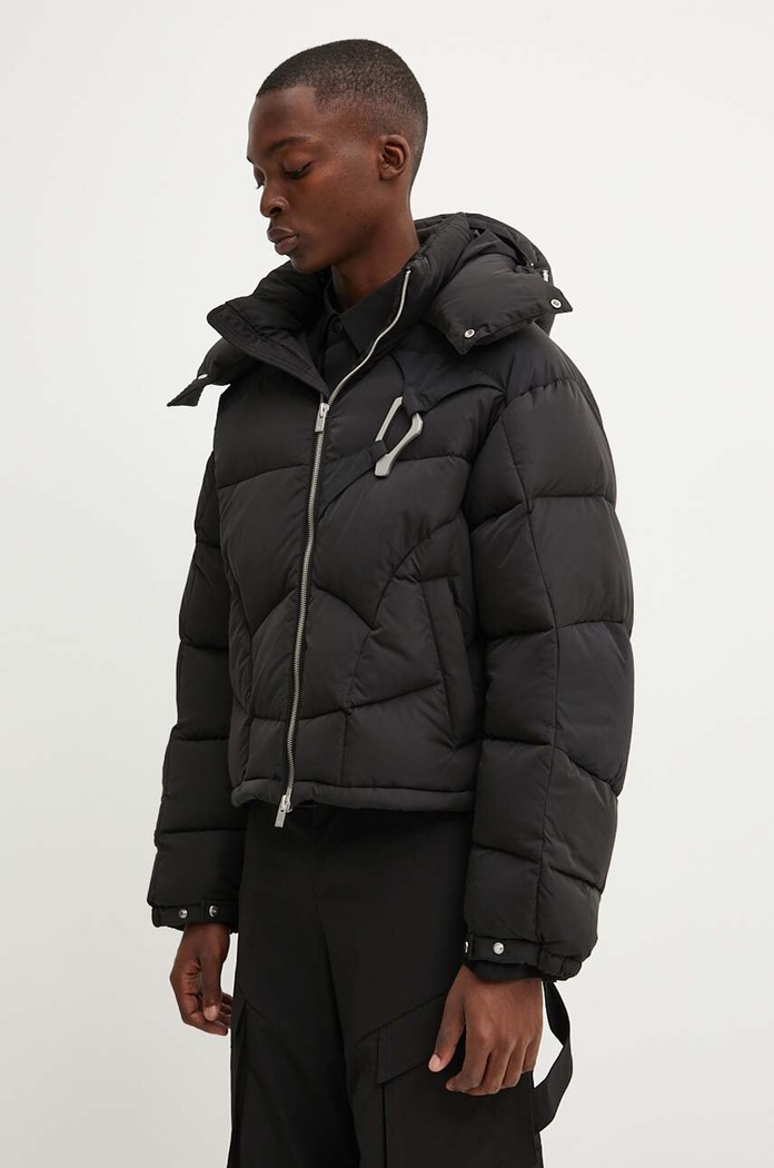 Heliot Emil down jacket black HE.M.02.093