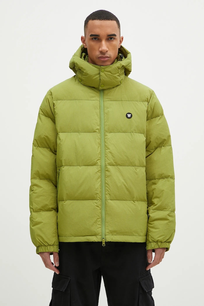 Wood Wood jacket Hen Ripstop Puffer with green 10325101.1629