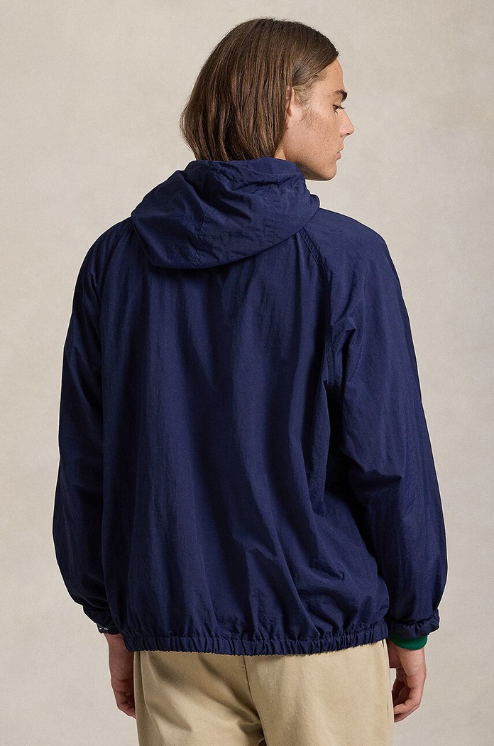 Polo Ralph Lauren kurtka przeciwdeszczowa 710961162 granatowy AW24