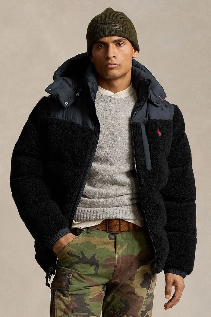 Polo Ralph Lauren kurtka puchowa pozostałe czarny 710945418