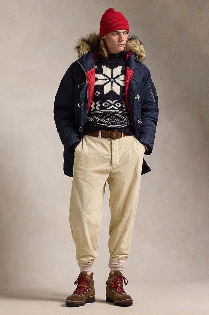 Ρούχα Μπουφάν με επένδυση από πούπουλα Polo Ralph Lauren 710949233 σκούρο μπλε