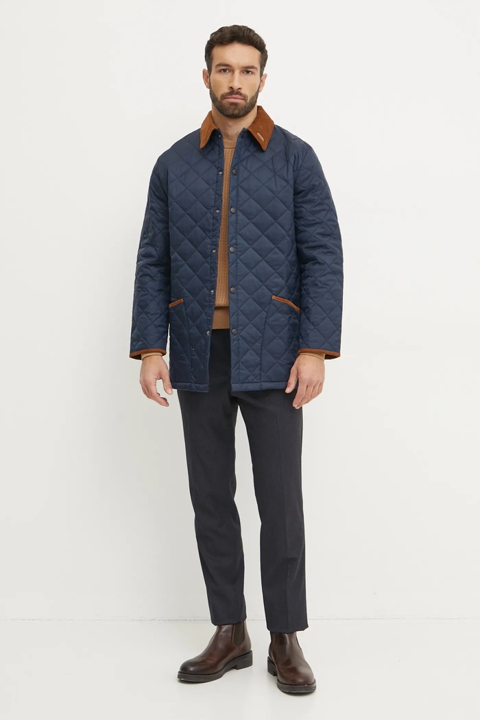 Яке Barbour 30th Anniversary Liddesdale Quilted Jacket MQU1816 тъмносин AW24