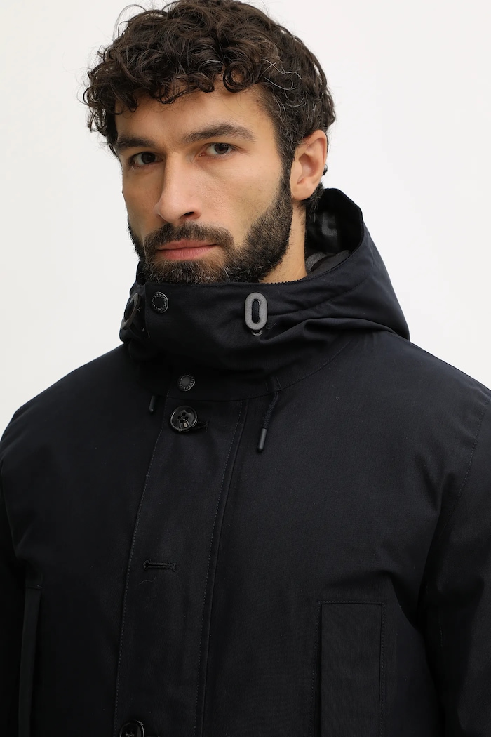 Barbour geacă Winter Beaufort Waterproof Parka bleumarin MWB1126