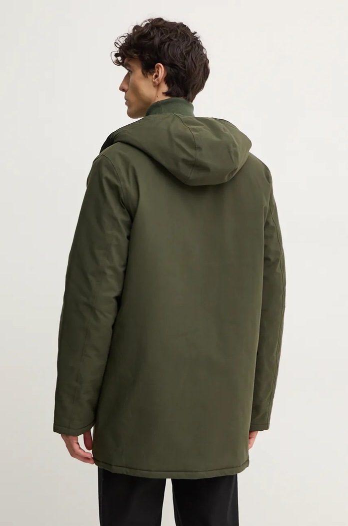 Abbigliamento Barbour giacca Winter Beaufort Waterproof Parka MWB1126 verde