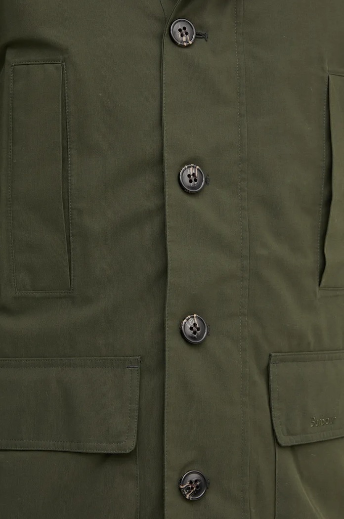 Barbour giacca Winter Beaufort Waterproof Parka MWB1126 verde