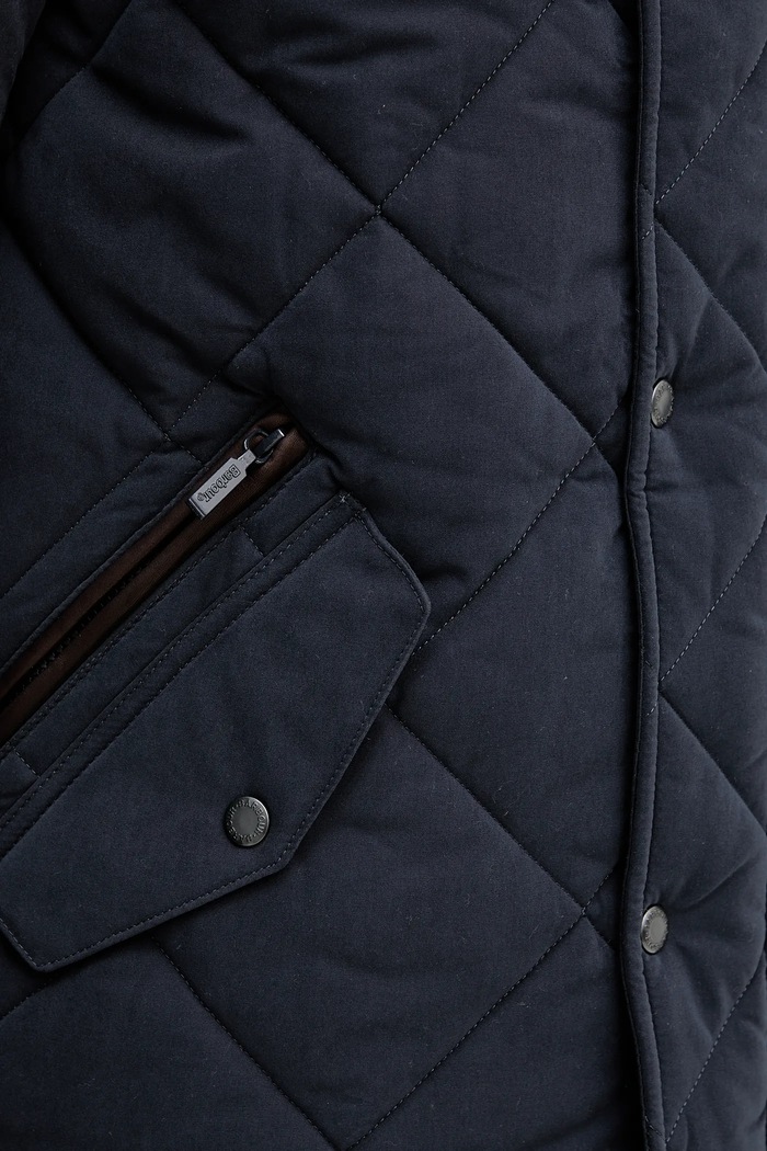 Bunda Barbour Winter Chelsea Quilted Jacket MQU1686 námořnická modř