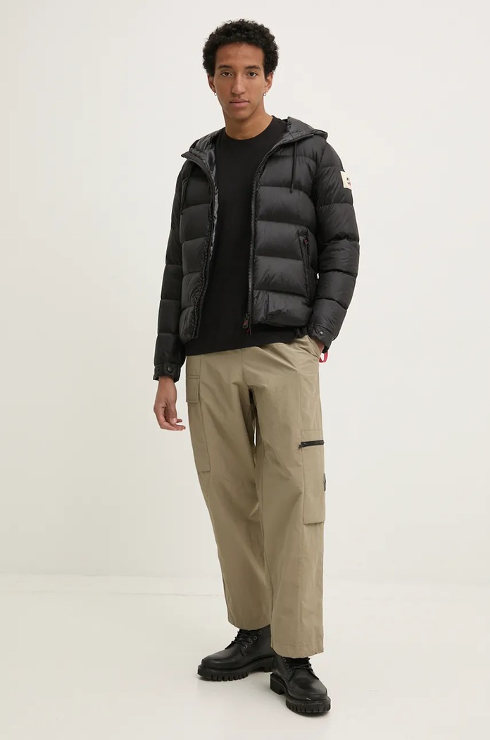 After Label piumino VERBIERN051 nero AW24