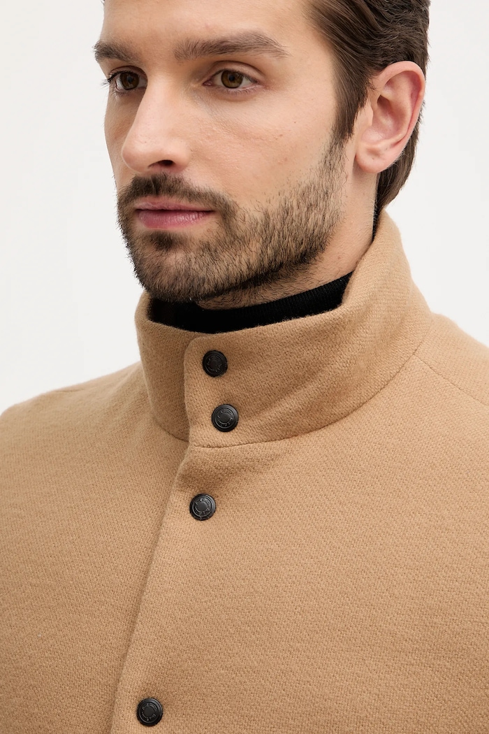 Paul Smith gilet in piuma marrone M1R.058Z.N02472