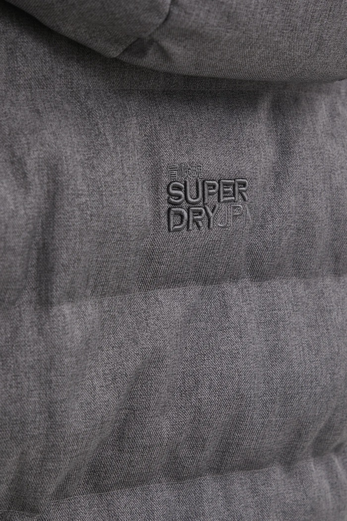 Superdry rövid kabát M5011898A.07Q szürke