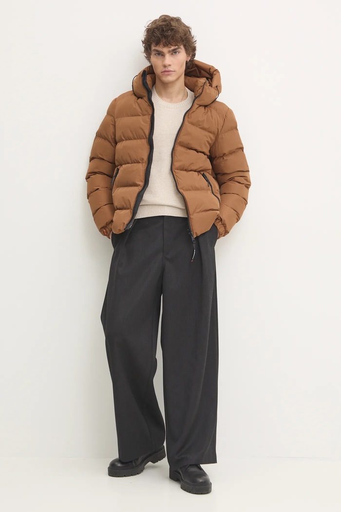 Яке Superdry M5011905A.8MA кафяв AW24