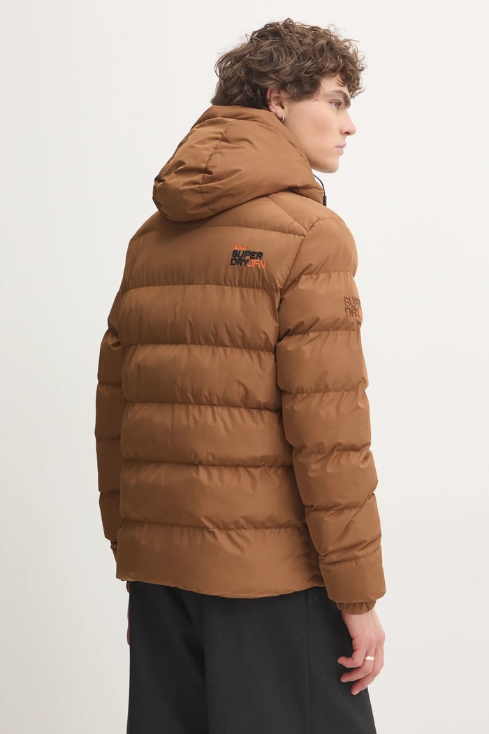 Дрехи Яке Superdry M5011905A.8MA кафяв
