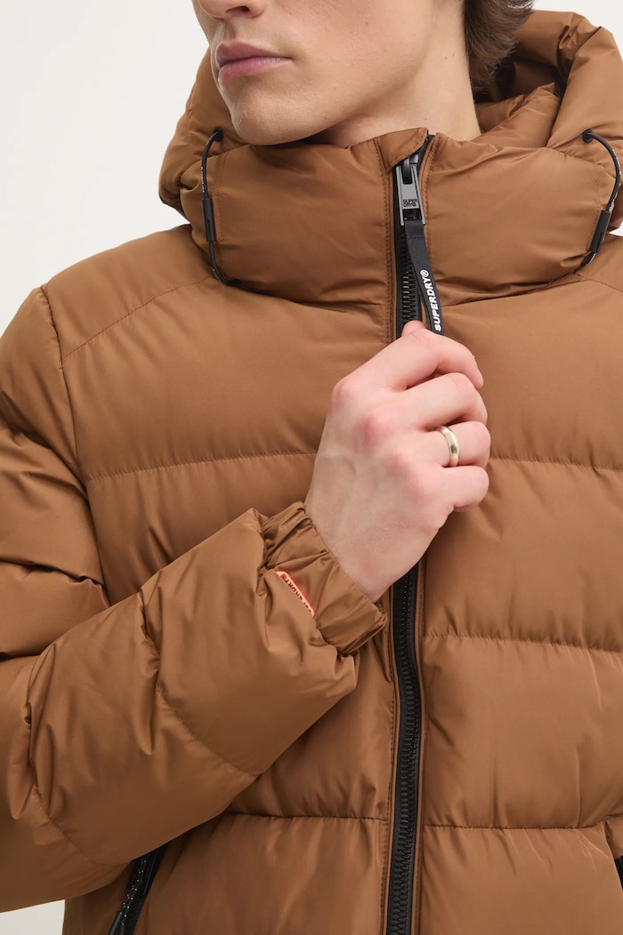 Яке Superdry M5011905A.8MA кафяв