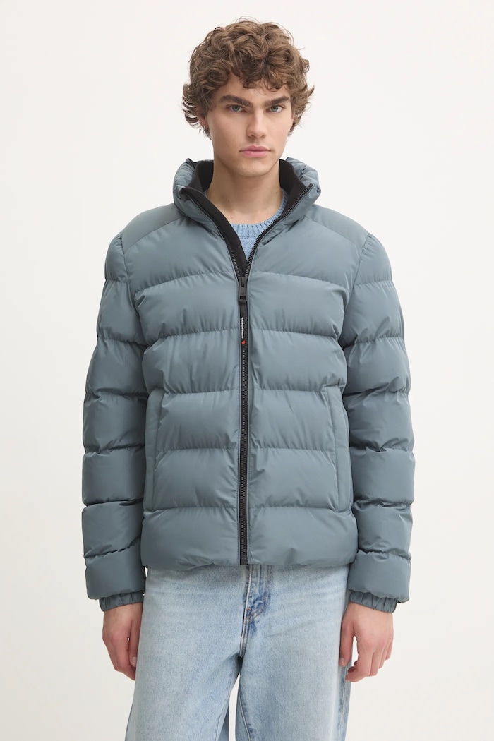 Bunda Superdry s podšívkou modrá M5011912A.9VC